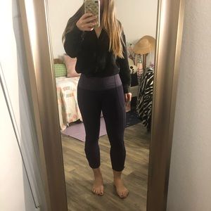 lululemon size 6 Rebel Runner Crop